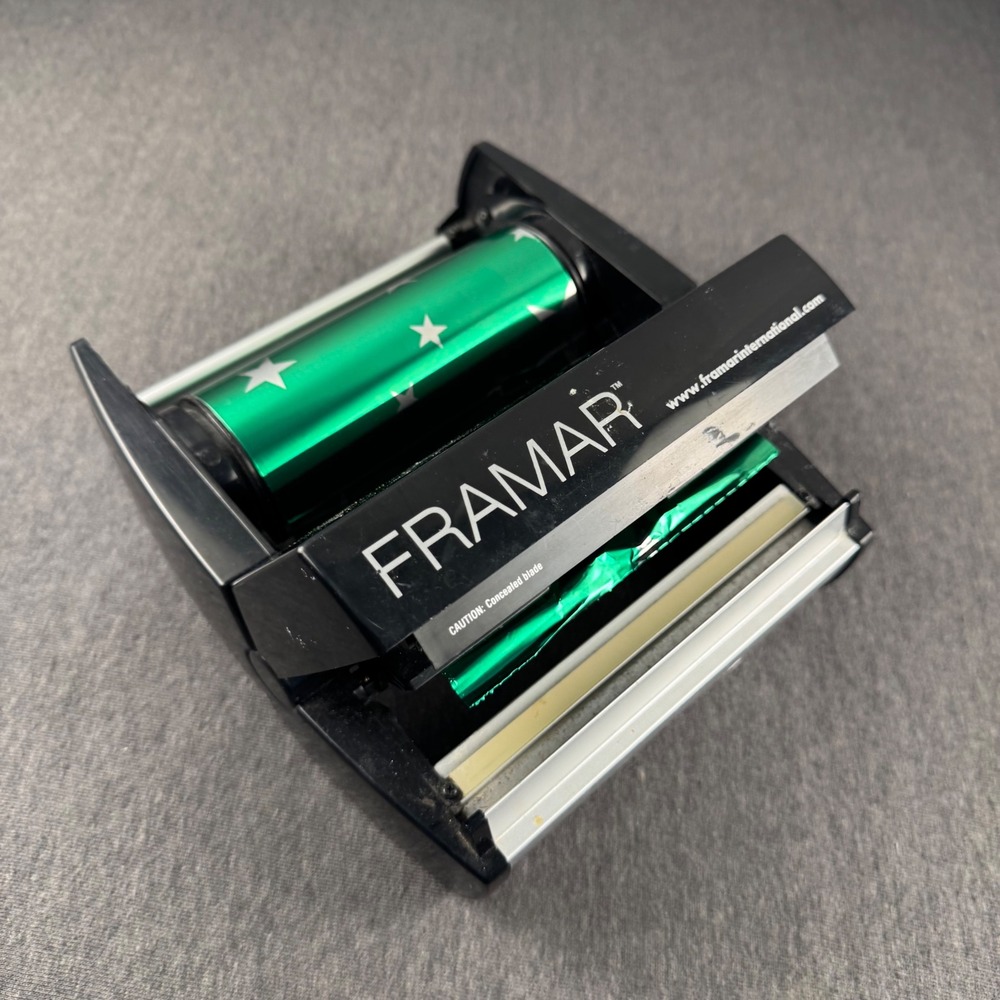 Framar Fold It Hair Foil Dispenser Professional Salon Color Tool Black